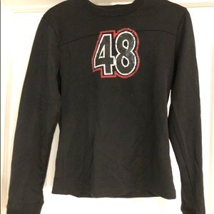 Puma long sleeve logo tee shirt